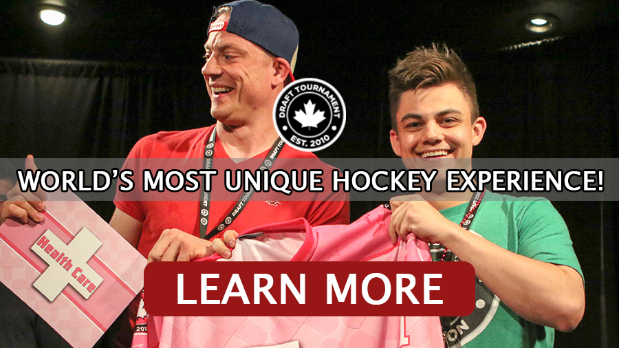 Come to world's most unique hockey experience, the Draft Tournament